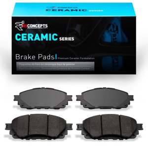 Toyota Hilux Brake Pads - Front - R1 Concepts - Ceramic - `16-`18